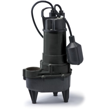 Eco-Flo Products RSE50W 1/2 HP CI SEWAGE PUMP  