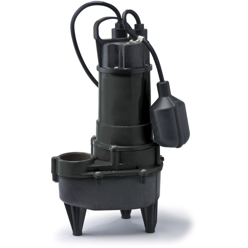 Eco-Flo Products RSE50W 1/2 HP CI SEWAGE PUMP  