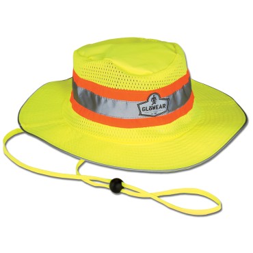 Ergodyne 8935 2XL3XL Lime Hi-Vis Ranger Hat