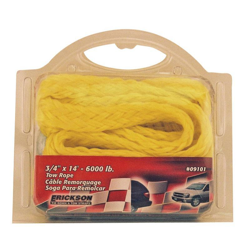 Erickson 09101 3/4x14 6000# TOW ROPE