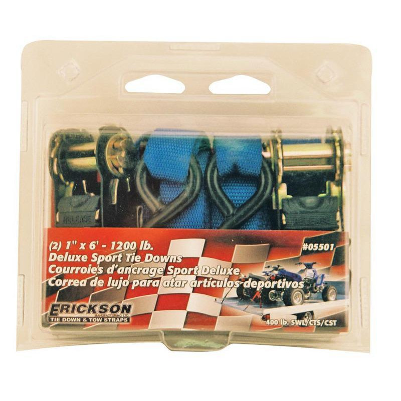 Erickson 05501 1x6 1200# RATCHET STRAP