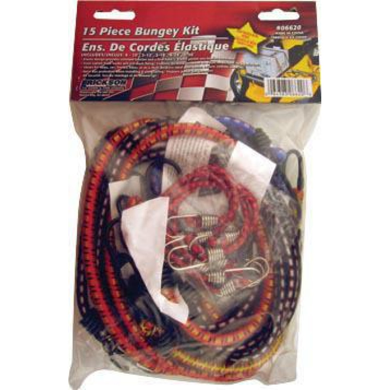 Erickson 06620 15PC BUNGEE ASSORTMENT