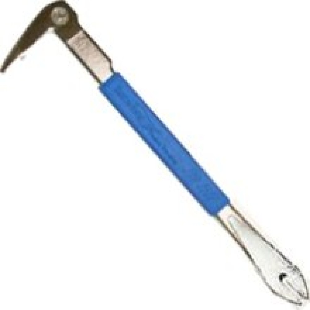 Wylaco Supply Estwing PC210G 9 in. Nail Puller with Blue Cushion Grip