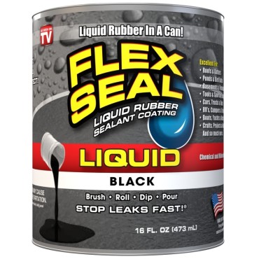 Flexseal Products LFSBLKR16 LIQ BLACK FLEX SEAL 