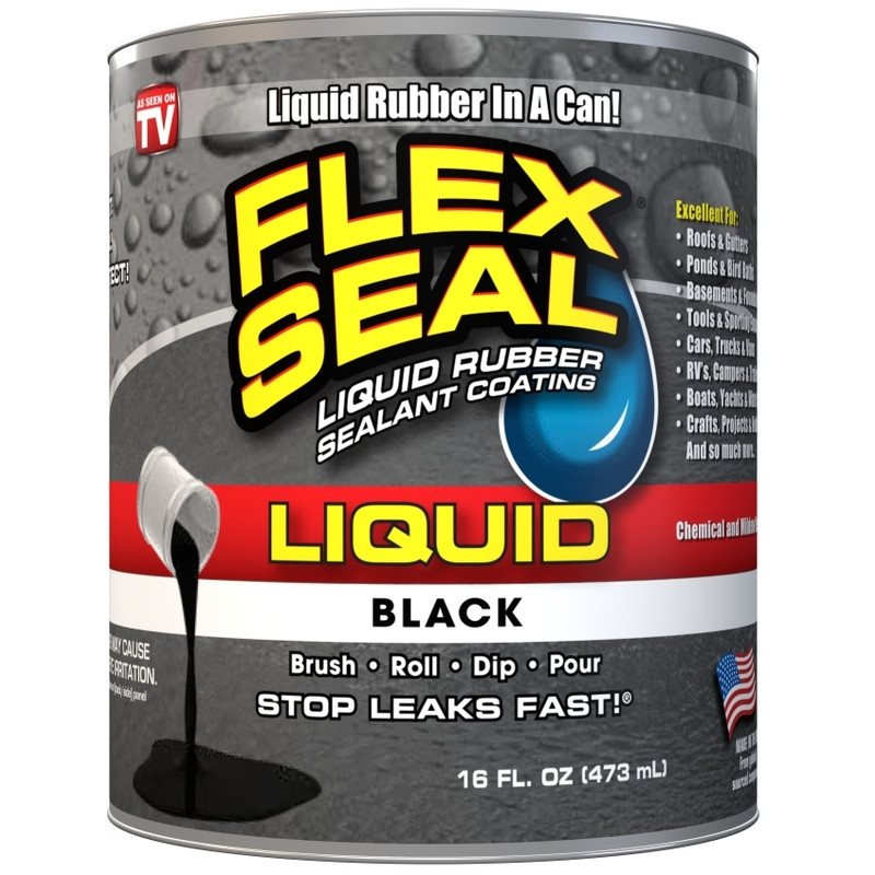 Flexseal Products LFSBLKR16 LIQ BLACK FLEX SEAL 
