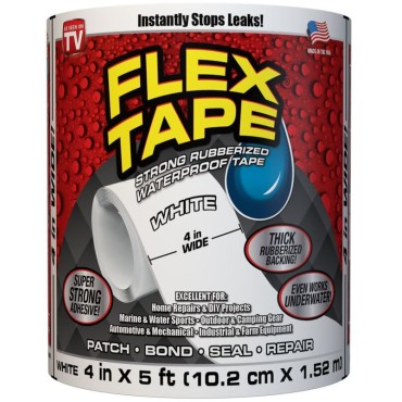 Flexseal Products TFSWHTR0405 WH FLEX SEAL TAPE 