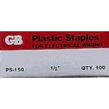 Gardner Bender PS-150 1/2 PLSTC 2NAIL STAPLE