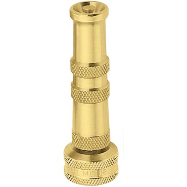 Gilmour 806002-1001 Solid Brass Water Hose Nozzle – Heavy-Duty Jet Spray