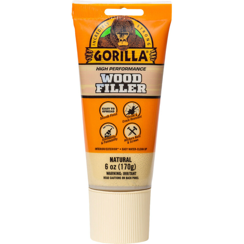 Gorilla Glue 107072 6oz TUBE WOOD FILLER