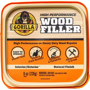 Gorilla Glue 107084 8OZ WOOD FILLER