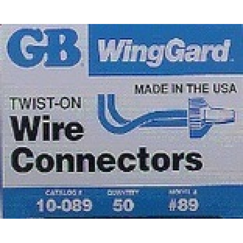 Gardner Bender 10-089 50 BX BLUE WIRE NUT