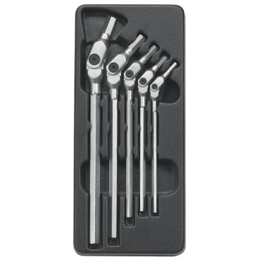 Gearwrench SAE Flex Hex Key Set, Satin Finish