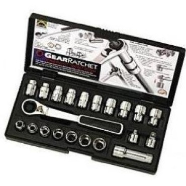 Gearwrench 21 pc. SAE/Metric Combination GearRatchet Set