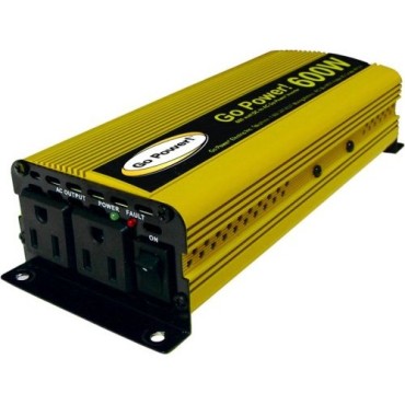 Go Power! 600-Watt Modified Sine Wave Inverter 12V