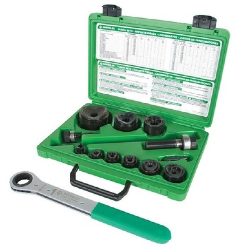 Greenlee PUNCH SET-STD PG9-PG48                 