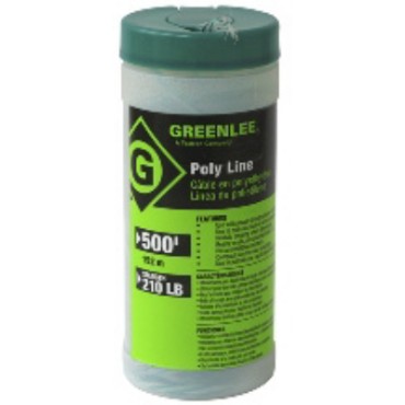 Greenlee 430-500 Poly Line 500 ft. Green Tracer