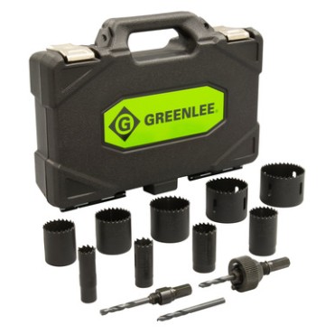 Greenlee HOLESAW KIT,ELECTRICIAN/PLUMBR         