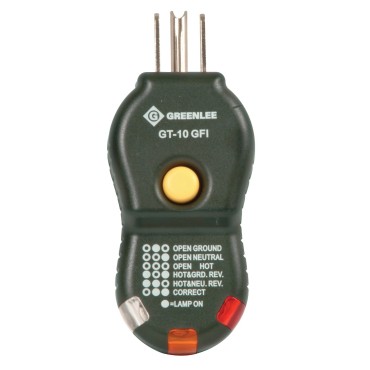 Greenlee GFCI Circuit Tester Polarity Cube