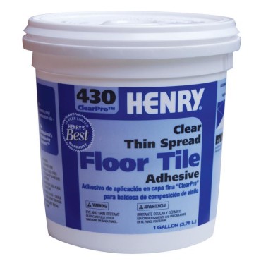 Henry Adhesives 430GL 1G CLR PRO FLR TILE ADH