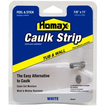 Homax Group 34015 TUB & WALL CAULKSTRIP