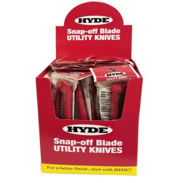 Hyde 49697 18MM SNAP KNIFE DISPLAY