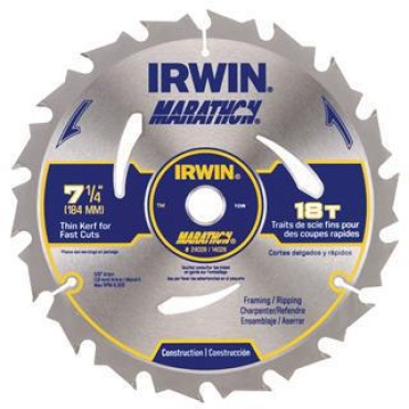 IRWIN 14028 7-1/4 18T MARATHON BLADE