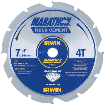 IRWIN 4935473 7-1/4FIBER CMT BLADE