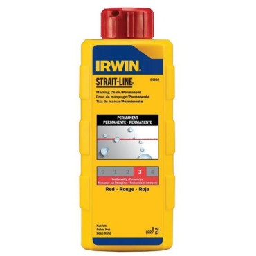 IRWIN 64902 8OZ IRWIN RED CHALK