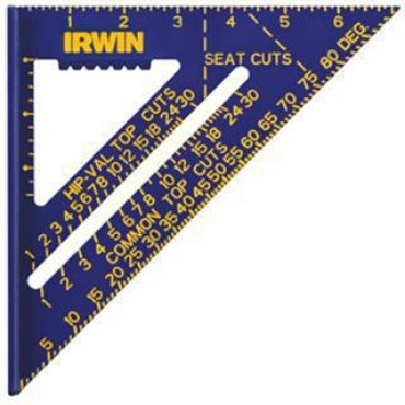 IRWIN 1794463 7 ALUM RAFTER SQUARE 