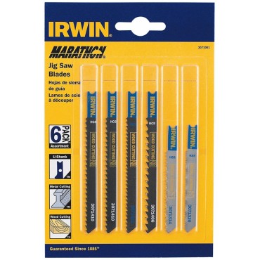 IRWIN 3071001 U JIGSAW BLADE ASST