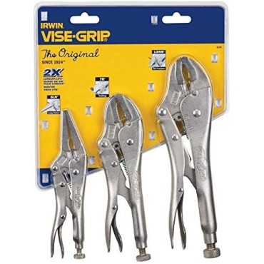 IRWIN 323S 3PC LOCKING PLIER SET