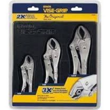 Irwin 4935580 3 Piece Orginal Lock Pliers Set