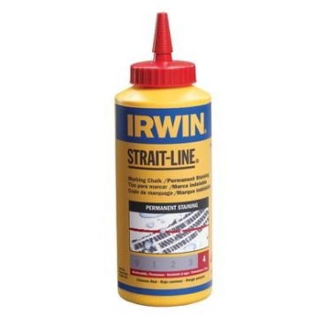IRWIN 8Oz Red Standard Marking Chalk Refills