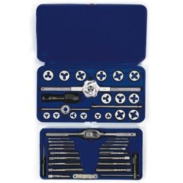 Irwin 41-pc Machine Screw / Fractional Tap/Hex Die Set