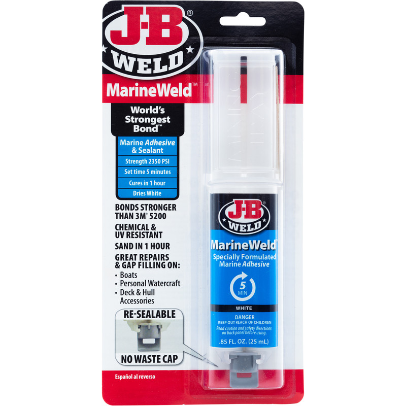 J-B Weld 50172 25ml MARINEWELD SYRINGE 