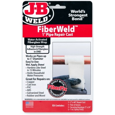 J-B Weld 38248 PIPE REPAIR CAST 1X48