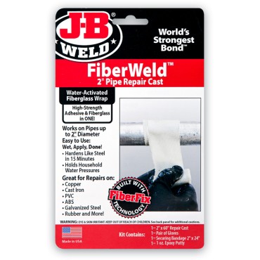 J-B Weld 38260 PIPE REPAIR CAST 2x60  