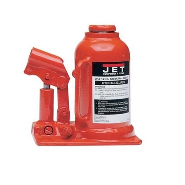 JET 5-Ton Capacity Heavy-Duty Industrial Bottle Jack