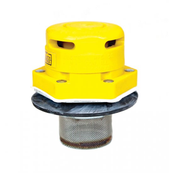 Justrite Polyethylene Vertical Drum Vent For Petroleum Based