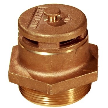 Justrite Brass Vertical Vent For Petroleum Based Applications, 2