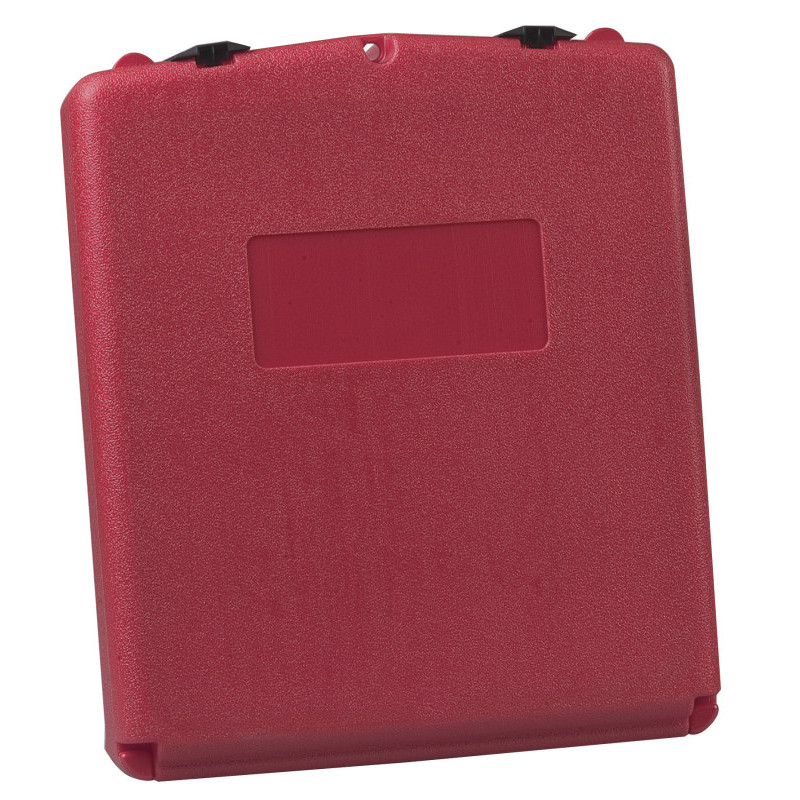 Justrite Document Storage Box For Sds Sheets, Larger-sized, Polyethylene, Lockable Front Opening, Ctn/10.