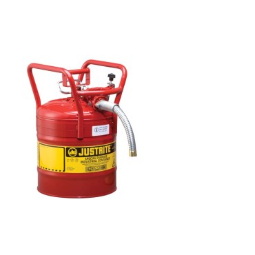 Justrite Type Ii Accuflow™ D.o.t. Steel Safety Can, 5 Gal., 1