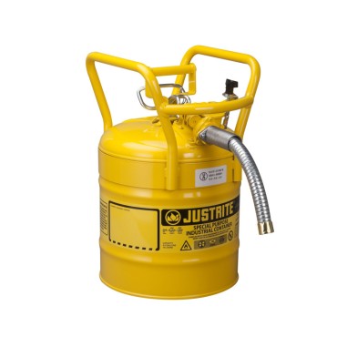 Justrite Type Ii Accuflow™ D.o.t. Steel Safety Can, 5 Gal., 1