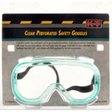 K-T Industries 4-2400 CLEAR SAFETY GOGGLE