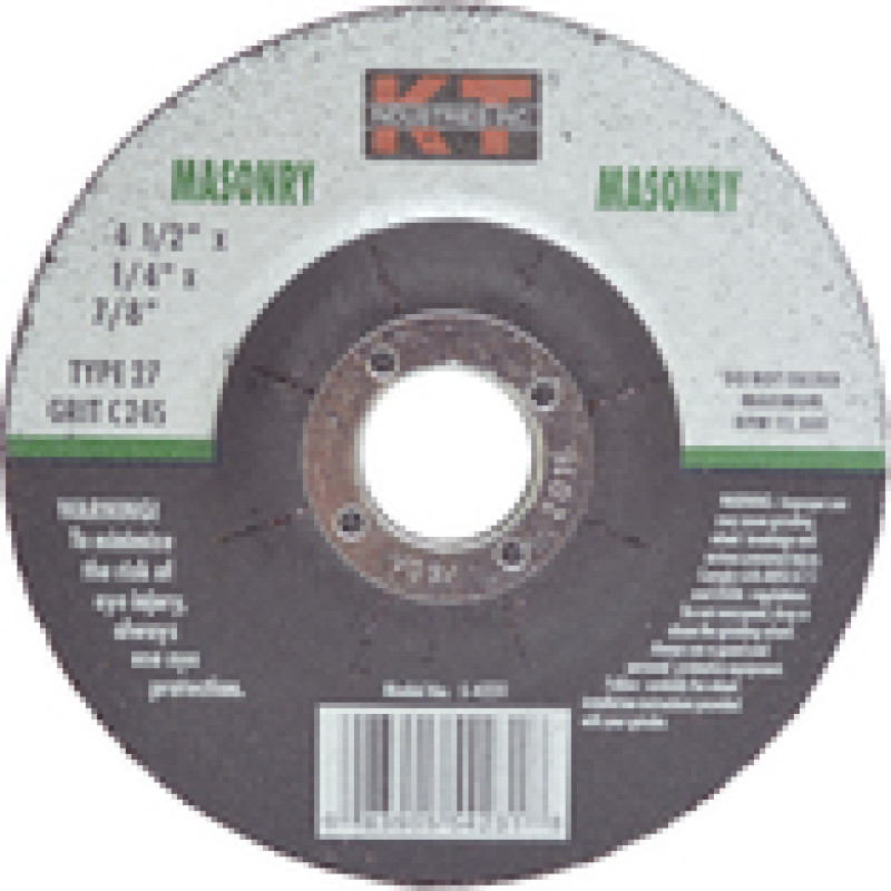 K-T Industries 5-4231 4.5 MASON GRIND WHEEL