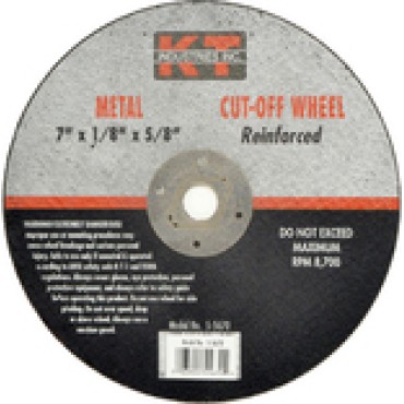 K-T Industries 5-5670 7 METAL CUT OFF WHEEL