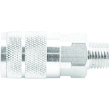 K-T Industries 6-5004 1/4 M NPT 1/4 COUPLER  