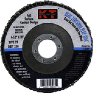 K-T Industries 5-6962 4.5 40G BLUE FLAP DISC
