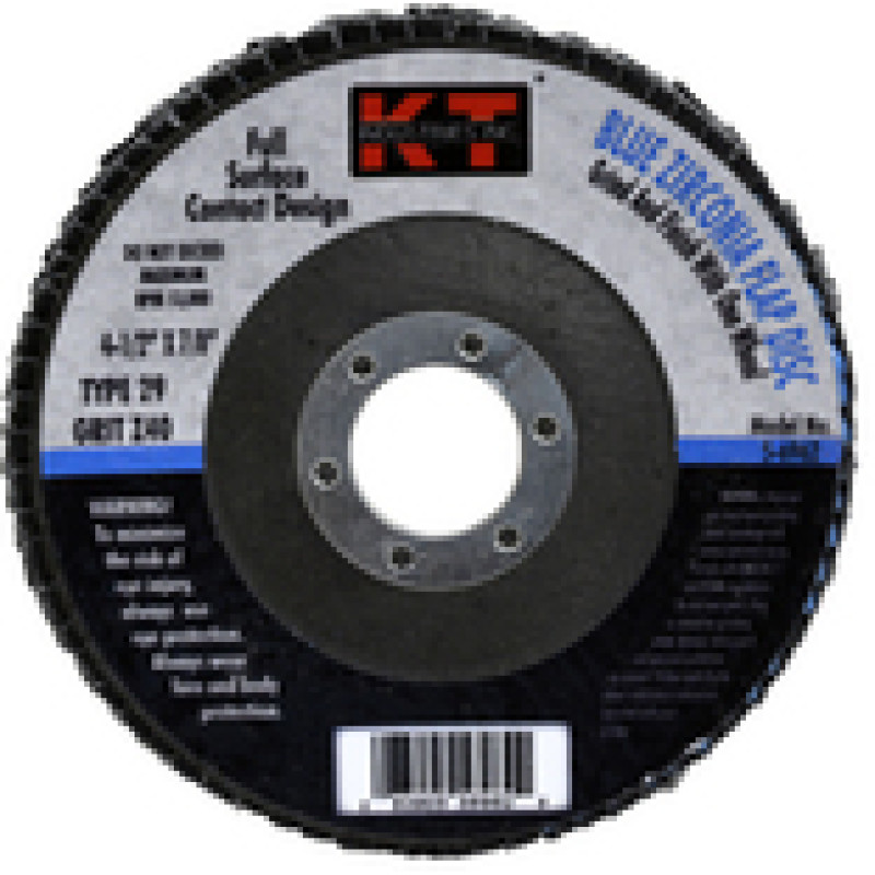 K-T Industries 5-6962 4.5 40G BLUE FLAP DISC