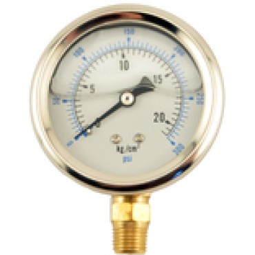 K-T Industries 6-5474 2-1/2 OIL FILLED GAUGE 